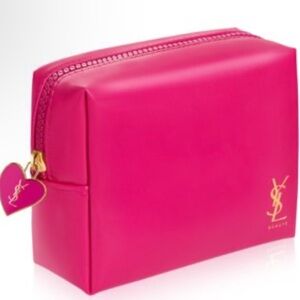 Yves Saint Laurent Pink Cosmetic Bag